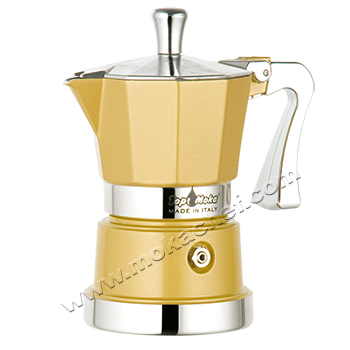 Caffettiera Supertop oro 2 tazze