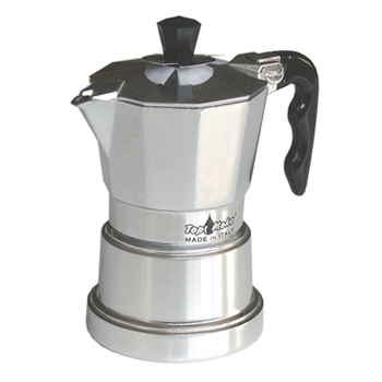 Caffettiera Top Moka Top argento argento 3 tazze