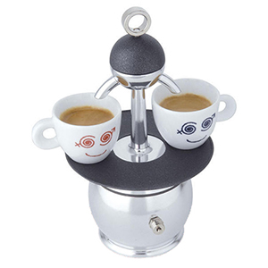 Caffettiera Top Moka Papalina, il caff con la crema